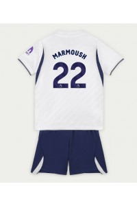 Tottenham Hotspur Omar Marmoush #22 Jalkapallovaatteet Lasten Kotipeliasu 2026-27 Lyhythihainen (+ Lyhyet housut)